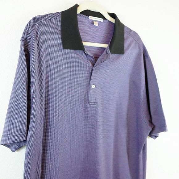 Peter‎ Millar 100% Cotton Polo Shirt Golf Resort Summer Sz XL - Picture 4 of 9
